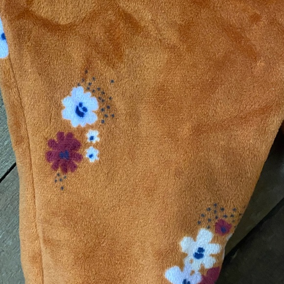 0-3m CAT & JACK Rust Orange Velour Outfit set - Picture 9 of 11